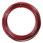 The Beadsmith 12-Gauge Anodized Aluminum Wire for Jewelry Making, Metal Wire for Wrapping (Red)
