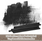Gueevin 100 Pcs Willow Charcoal Sticks, Willow Charcoal, Artists, Beginners, Students, Perfect for Sketching, Drawing, Shading, and Fine Art Christmas Gifts for Art (7-9mm)