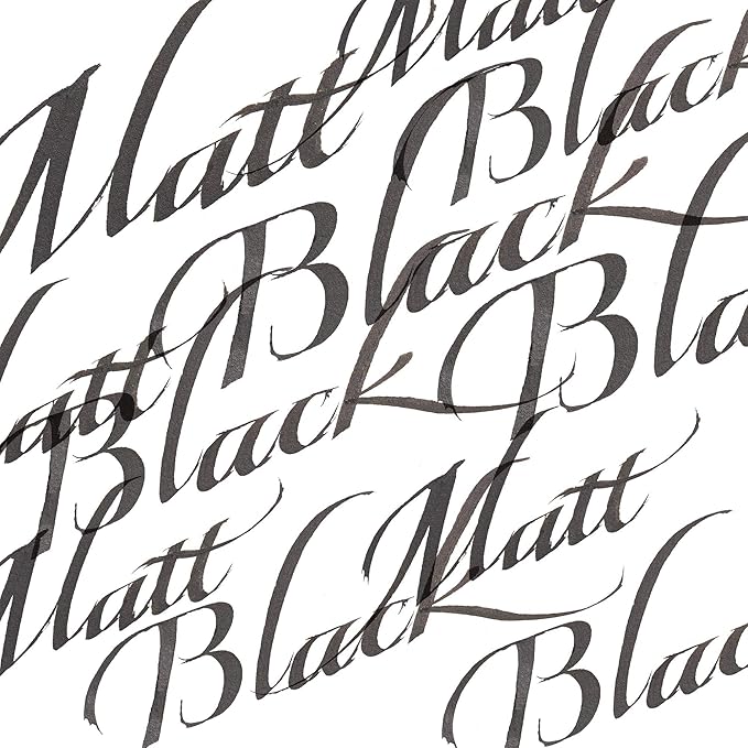 Winsor & Newton Calligraphy Ink, 30ml (1-oz) Bottle, Matt Black