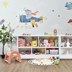 KOTEK Toy Storage Organizer, 5 Cubby Kids Bookshelf, Wooden 3-Tier Bookcase Storage Cabinet, Open Display Book Shelf for Daycare, Nursery, School Classroom, Living Room & Bedroom (White, 5 Cubes)