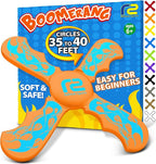 Boomerang for Kids - Boo Basket Stuffers For Kids - Best Gifts for Boys & Girls Gift Ideas - Kid Stocking Stuffers & Fun Holiday Presents Outdoor Toys - Fun Children Birthday Party Favors & Goodie Bag
