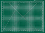 Dahle Vantage 10472 Premium Self-Healing Cutting Mat, 18"x24", 1/2" Grid, 5 Layers for Max Healing, Perfect for Crafts & Sewing, Green