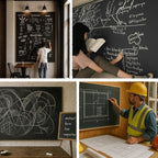 Dustless White Chalk 100PCS, Non-Toxic Classroom Chalks for Teachers & Students, School Chalkboard Supplies