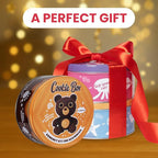Cookie Box Crochet Kit for Beginners – Gift Set to Make Bear Bruno Amigurumi Plushie – Easy DIY Crochet & Knitting Starter Kit with Video and PDF Tutorials
