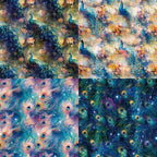 YASMEN Scrapbook Paper Pad 6x6, Patterned Cardstock, Single-Sided Decopodge, DIY Decorative Craft Paper, Scrapbooking Junk Journal Gift Card Making Supplies - 24 Sheets