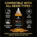 24 Color Pigment Paste for Epoxy Resin Set [ Glitter Series ] – Opaque Epoxy Pigment, Epoxy Dye Paste & High Concentration Mica Powder for Resin Art, Jewelry, Tumblers, Coasters & Crafts