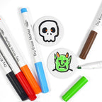 Apostrophe Games Dry Erase Tokens - 52 Reusable Board Game Pieces (1", 2" & 3"), DIY, RPG – Create Your Own Custom Tiles