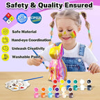 FUNZBO Paint Your Own Cat Lamp Kit - Halloweens Arts and Crafts Supplies, Toys for Ages 8-13, Crafts for Girls 8-12, Painting Kits for Kids Teen, DIY Toy for Toddler 3 4 5 6 7 9 10 11 + Birthday Gifts