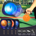 Zdgao Pickleball Set with Net for Driveway, 22 FT Regulation Size Pickle Ball Net Set with Pickleballs, Court Markers and Carry Bag, Steady Metal Frame for Outdoor, Indoor Court