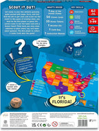 Skillmatics Board Game - Scout It Out 50 States, Guessing & Trivia Game for Families, Educational Toys, Card Games for Kids, Teens and Adults, Gifts for Boys and Girls Ages 7, 8, 9 and Up