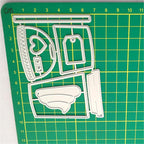 Cutting Dies Metal Stencils Scrapbooking Tools DIY Embossing Template for Paper Card Making Album Arts Crafts Supplies (Coffee cup-10.2x7cm)