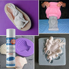 Silicone Mold Release Spray (16.9 fl oz / 500ml) Release Agent for Epoxy Resin, Candle & All Molds | Smooth, Non-Stick Lubricant for Easy Removal
