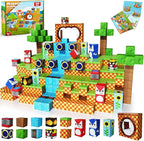 Magnetic Blocks, 100PCS Magnetic Building Blocks, STEM Building Game Montessori Sensory Toys for Kids Boys Girls Ages 3 4 5 6 7 8 9 10 Holiday Easter Birthday Gifts