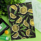 BAOFALI 3D Embossing Folders Lemon Textured for Card Making,Embossing Template Paper Card Embossing Stencil for DIY Scrapbooking Photo Album Card Paper Craft Decoration 6.3" L x 4.5" W