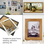 Silver Triangle Ring Picture Hangers (100 Pack) with Screws for Hanging Frames, Paintings, Artwork, Photos on Drywall
