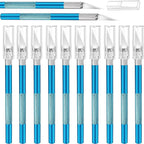 15 Pack Exacto Knife Set, Hobby Knife, Back to School Supplies Craft Knifes Kit for Art, Carving, DIY, Scrapbooking, Art, Cutting, Stencil(Blue)