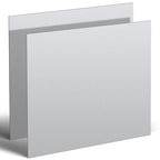 Hicarer 2 Pcs Mild Steel Sheet Cold Rolled 18 Gauge Metal Plate Weldable Metal Sheets for Professional Industrial DIY Use, Clean Surface Easy to Weld (12'' X 12'')