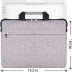Rechargeable A4 LED Light Pad with Padded Case, YINGWOND Tracing Light Box w/Riser Stands and Paper Clip, 6 Levels of Brightness, Type-c Cable, Wireless Diamond Painting Light Board White