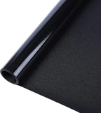rabbitgoo Blackout Window Film, Sun Heat Blocking Privacy Cover for Glass, Removable Opaque Room Darkening Dark Black Out Window Covers Tint Shades for Home Day Sleep Light Blocker 11.8 x 78.7 Inches