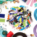 DOITEM 14 Colors Zippers by Yard, 3 mm Zipper 39 Meter 43.5 Yard Nylon Endless Zipper Set with Slider and Zipper