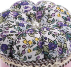 Pin Cushions Head Pin Holder Sewing Pin Storage Box for DIY Craft Hand Sewing Supplies 3.14X3.14X2.87Inch