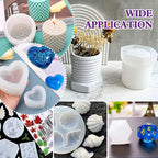 Silicone Mold Making Kit - 150oz Elastic Liquid Silicone Rubber for Making Silicone Mold, Casting - Fast Cured Translucent 18A Molding Silicone for DIY Resin Molds, Candle Molds, Soap Mold, Crafts