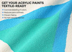 Nicpro Professional Effects Fabric Medium, 33.8oz Bottle with Pump, Fabric Painting Acrylic Fluid Medium, Improves Acrylic Paint Adhesion to Fabrics, Textiles for DIY Clothing, T-shirts, Shoes Jeans Bags
