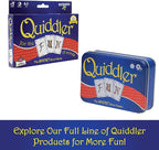 Playmonster Quiddler Card Games for Kids - Collectors Tin, Playing Cards Word Games, Deck of Cards, Fun Family Games for Kids and Adults, Game Night, Travel Games, Multi-Player, Ages 8+