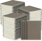 Yahenda 54 Pcs Spiral Notebook Bulk A5 Journal Lined 8.3'' x 5.5'' Writing Composition Paper Small Notepad Subject Notebook for Students Office Business Back to School Supplies (Dark Gray)