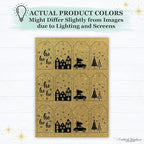 Cardstock Warehouse Diamond Print Inkjet Glitter - Premium Gold Glitter Cardstock Paper – 15 Sheets, 8.5 x 11" - 104 lb/280 GSM for Inkjet Printing, Die-Cutting, Card Making, Crafts, and DIY Projects
