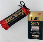 Geospace The Original Handheld Magnetic Spin Game, Take-Along Travel Edition with Storage Pouch (Card Spin)