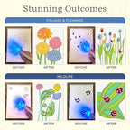 Lifelines FlowArt Activity Pad, UV Art 2-Pack - Guided Art Meditations with Illuminating Marker - Color by UV Light Coloring Books for Teens, Adults & Seniors