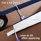 BookGuard 0.75 inch Premium Bookbinding Repair Cloth Tape, 15 Yard Roll, Navy Blue