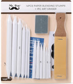 Mr. Pen - 14 Pack of Blending Stumps, Art Eraser, Blending Sticks for Drawing, Shading Pencils for Sketching