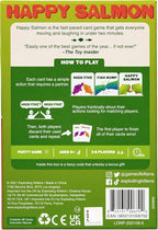 Exploding Kittens Happy Salmon 3-8 Players - Ages 6+ - 90 Second Rounds - Easy to Learn Quick Matching Card Game - Party Game, Family Game Night, Kid and Adult Card Game