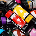 AUREUO Cadmium Yellow Medium Hue Acrylic Paint, 4 Fl Oz / 120ml Single Tube, Rich Pigment Art Craft Paints for Canvas, Rocks, Wood, Ceramic, Fabric