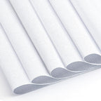 6 Pcs Cross Stitch Fabric, 14 Count White Embroidery Fabric Cloth Cross Stitch Cloth Supplies for DIY Handicrafts, Needlework, Embroidery Decoration Crafts (12 by 18-Inch)