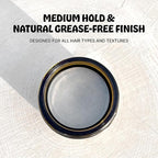 Earth Wave All Natural Tallow Hair Clay - Premium Hair Styling Clay - Organic Ingredients - Zero Toxins - American Made - Perfect for everyday use - Medium Hold & Natural Finish – 2.5 oz