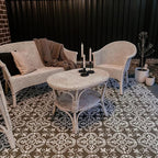 Reusable Tile Stencil 12inch Wall Stencils for Painting Large Pattern Drawing Templates for Wall Floor Home Decors
