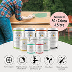 Chalky Chicks All-in-One Chalk Paint for Furniture or Cabinet - 16 Fl Oz - Matte Finish Sweet 16 (Pink) for Metal, Wood Furniture Paint - No Sanding All-in-One for Home Decor & Crafts, USA Made