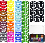 60 PCS MTG Keyword Counters Buff Abilities Counter Tokens with Box for Magic The Gathering, MTG, TCG, Card Games Accessories (Multicolor, 60)
