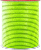Mandala Crafts 2mm 109 Yards Lime Green Cotton Waxed Cord for Jewelry Making Bracelet Cord Waxed String - Beading String Thread Jewelry Cords for Necklaces String