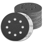 100 Pcs 5 inch Wet Dry Sanding Discs Grit 1000 Hook and Loop 8 Hole Silicon Carbide Orbital Sander Sandpaper