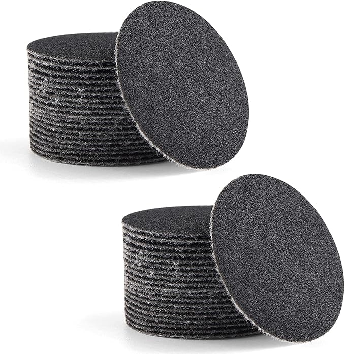 40 Pieces Sanding Disks 1.25" Medium-Grit Sandpaper for Sanding and Distressing All of Your Craft Projects Art Supplies Crafting Project Scrapbooking Supplies Ink Tools Arts Crafts