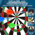 Magnetic Dart Board - 12pcs Magnetic Darts - Excellent Indoor Game and Party Games - Gifts for 5 6 7 8 9 10 11 12 Year Old Boy Kids