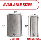 Command Universal Frame Hangers, Damage Free Hanging Picture Hangers, No Tools Frame Hanger for Living Spaces, 3 Metal Picture Frame Hangers and 8 Large Command Strips
