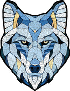 Wolf S Wooden Puzzle - a Captivating 140-piece Challenge for Puzzle Eenthusiasts and Home Décor