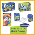 Farkle Classic Dice Games – Kids, Family Games, Travel Game, Adult Games, Board Game, Dice Cup, Dice Set, Farkle Score Sheets Included, Ages 8+