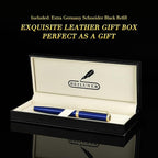 BEILUNER Luxury Rollerball Pen,24K Gold Trim,Noble and Elegant Designs,Schneider Ink Refill, Best Roller Ball Pen Gift Set for Men & Women, Professional, Executive Office, Nice Pens