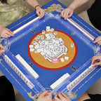 4PCS Mahjong Racks with Pushers,Clear Acrylic American Majiang Tile Racks